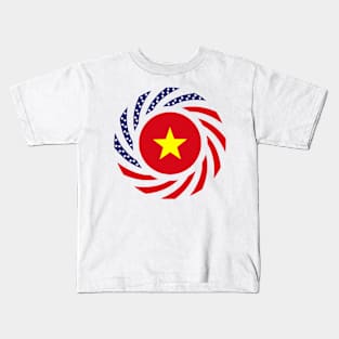 Vietnamese American Multinational Patriot Flag Kids T-Shirt